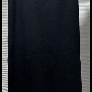 St. John Classic Black Pencil Skirt